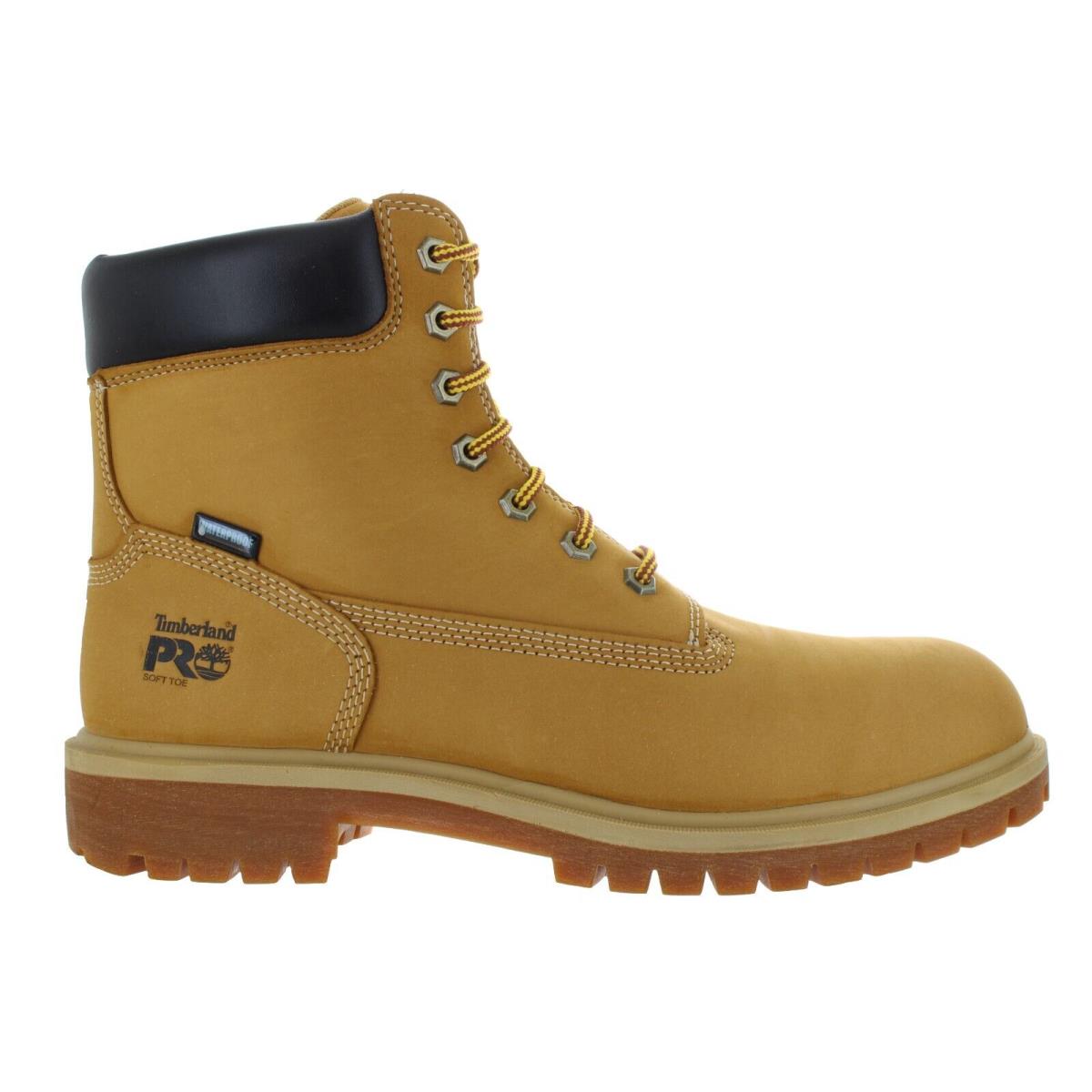 Timberland Pro Women`s Direct Attach 6 Soft Toe Wheat Work Boots Size 9.5 Wide