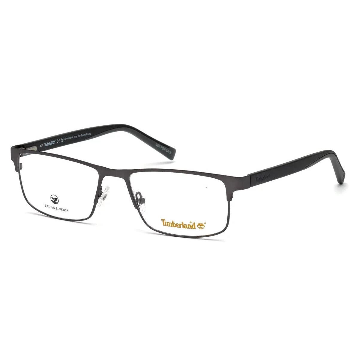 Timberland TB1575 009 Square Matte Gunmetal Eyeglasses