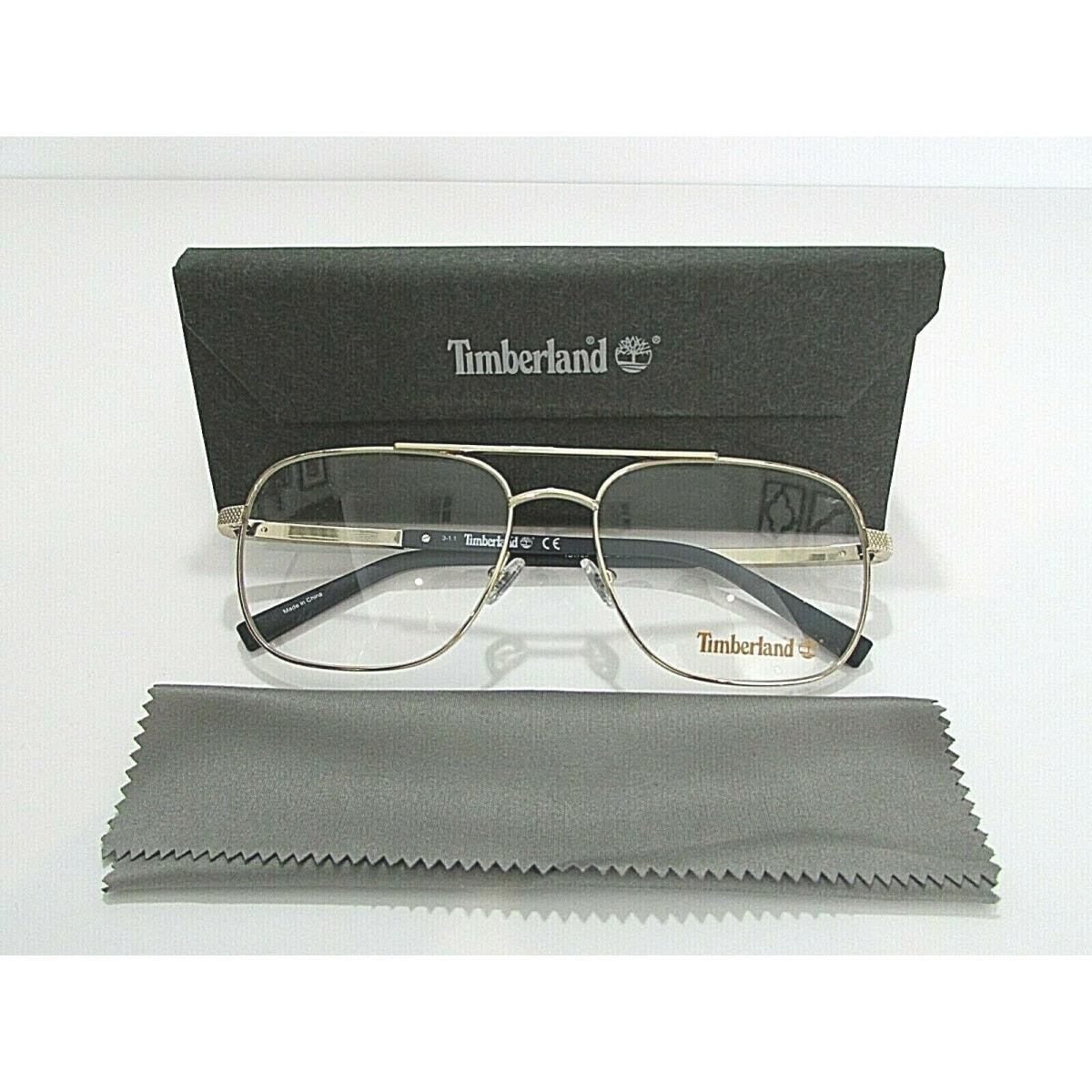 Timberland TB1725 TB 1725 032 Pale Gold Eyeglasses Rx-able Frame