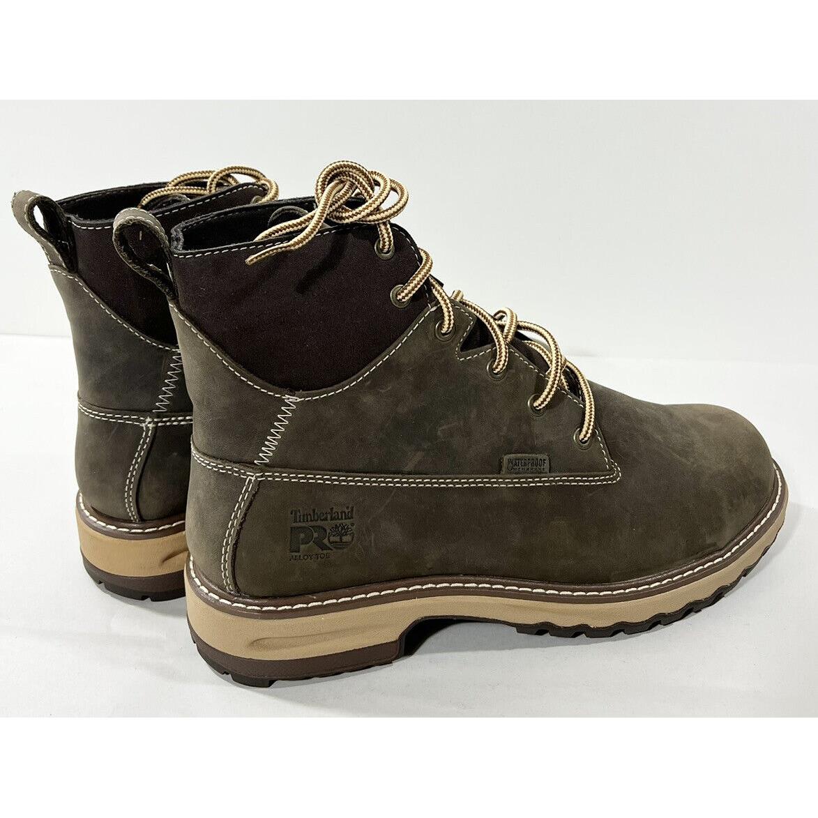 Timberland Pro Women s 10 Hightower 6 Waterproof Alloy Safety Toe AL WP Boots