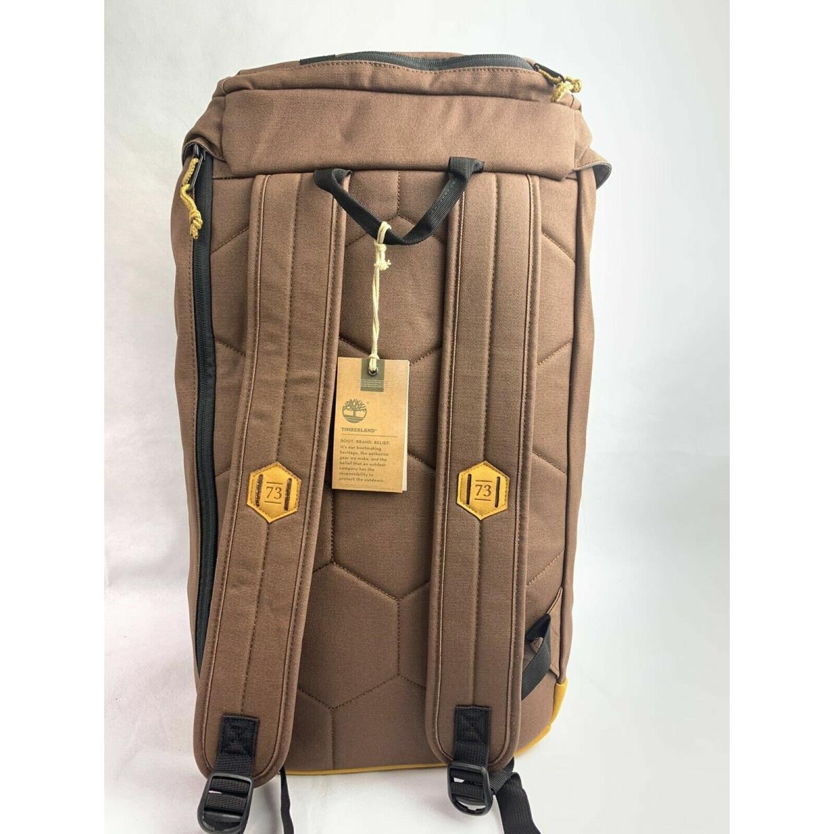 Timberland Natick 30L Multifunction Brown/wheat Unisex Backpack J0803-931