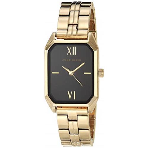 Anne Klein Women`s Bracelet Watch Gold Assorted Colors gold/black