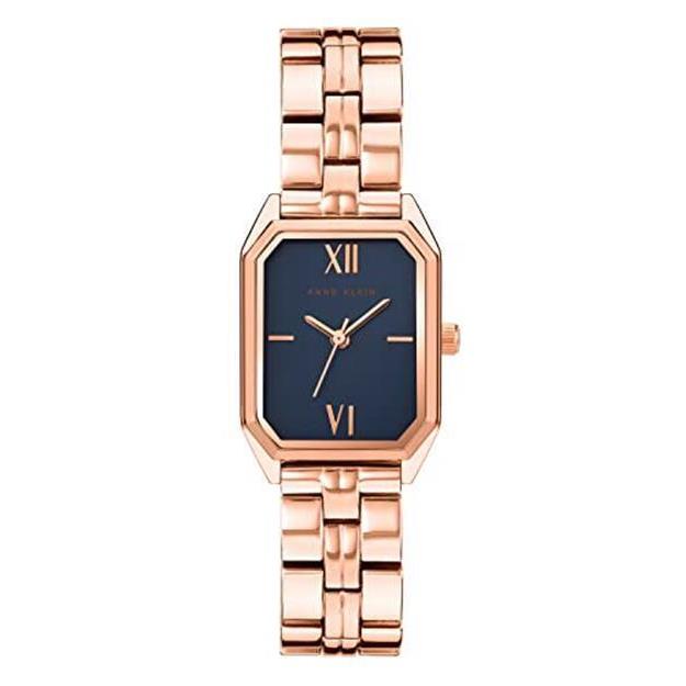 Anne Klein Women`s Bracelet Watch Gold Assorted Colors rose gold/navy