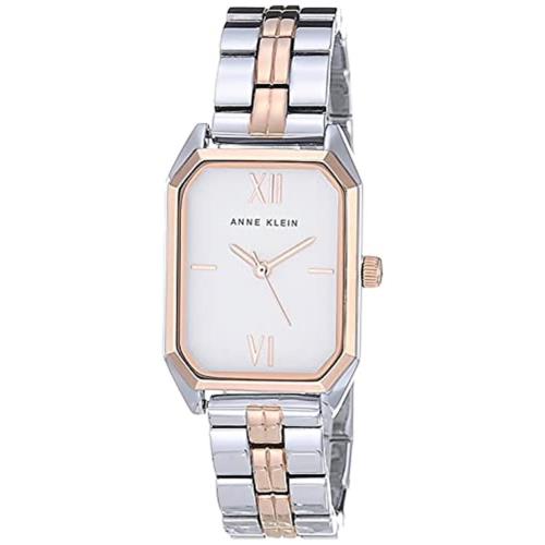 Anne Klein Women`s Bracelet Watch Gold Assorted Colors silver/rose gold