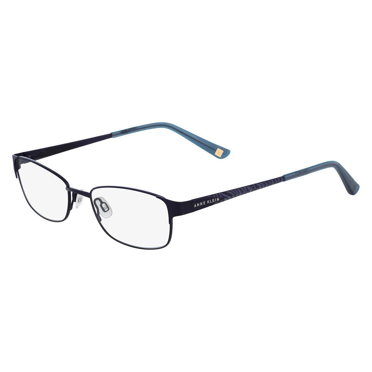 Anne Klein AK5048 Eyeglasses Women Navy Rectangle 51mm