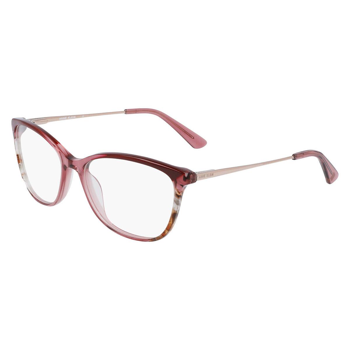 Anne Klein AK5090 Eyeglasses Women Merlot Cat Eye 54mm