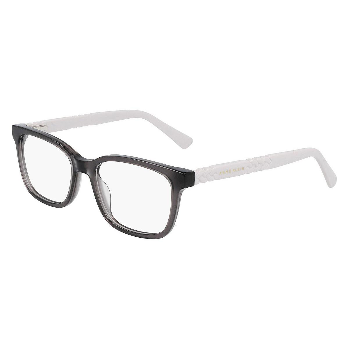 Anne Klein AK5100 Eyeglasses Women Gray Crystal Square 52mm