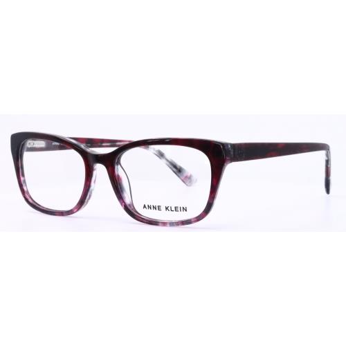 Anne Klein AK5076 603 Burgundy Womens Cat Eye Full Rim Eyeglasses 52-17-135