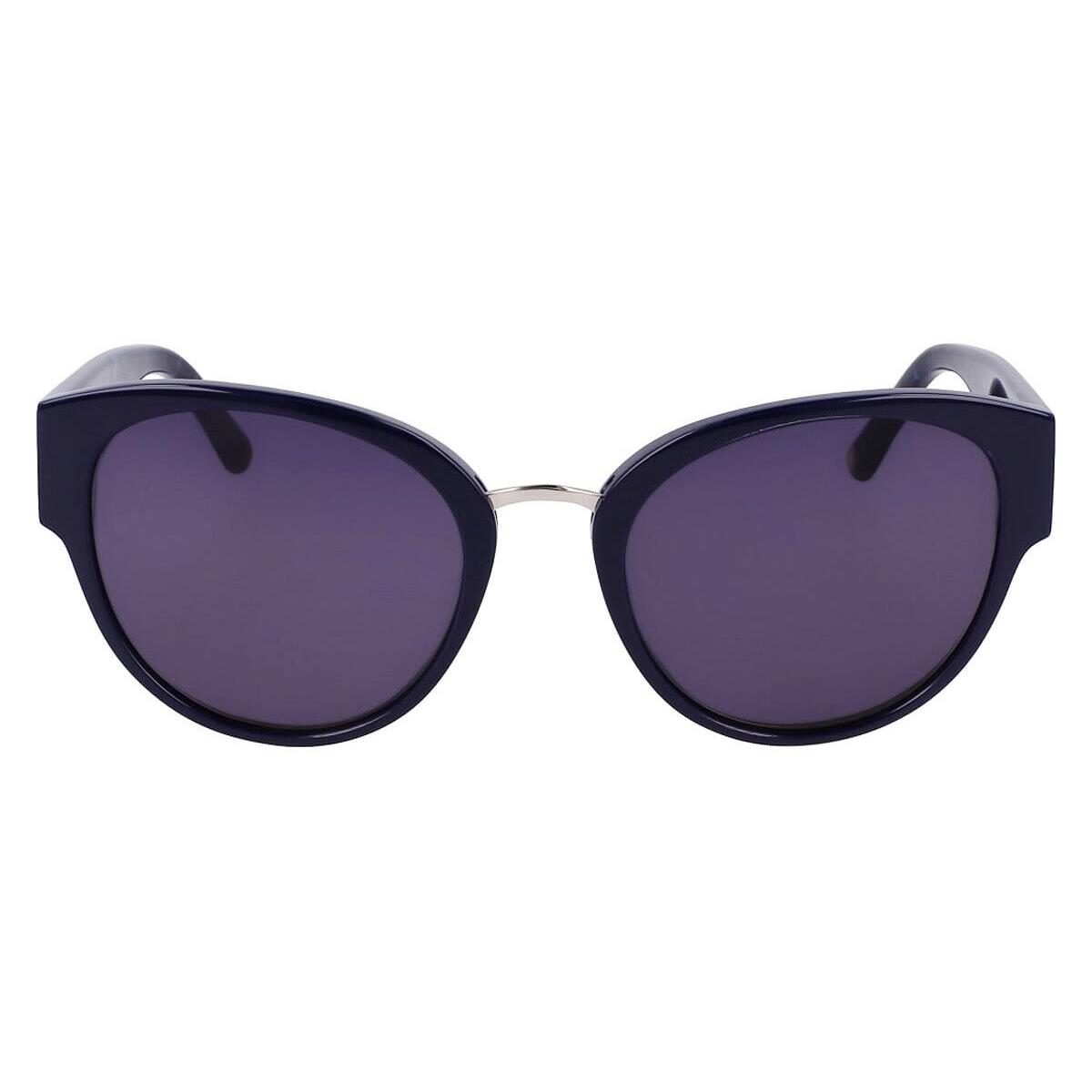 Anne Klein AK7089 Sunglasses Women Navy Cat Eye 54mm