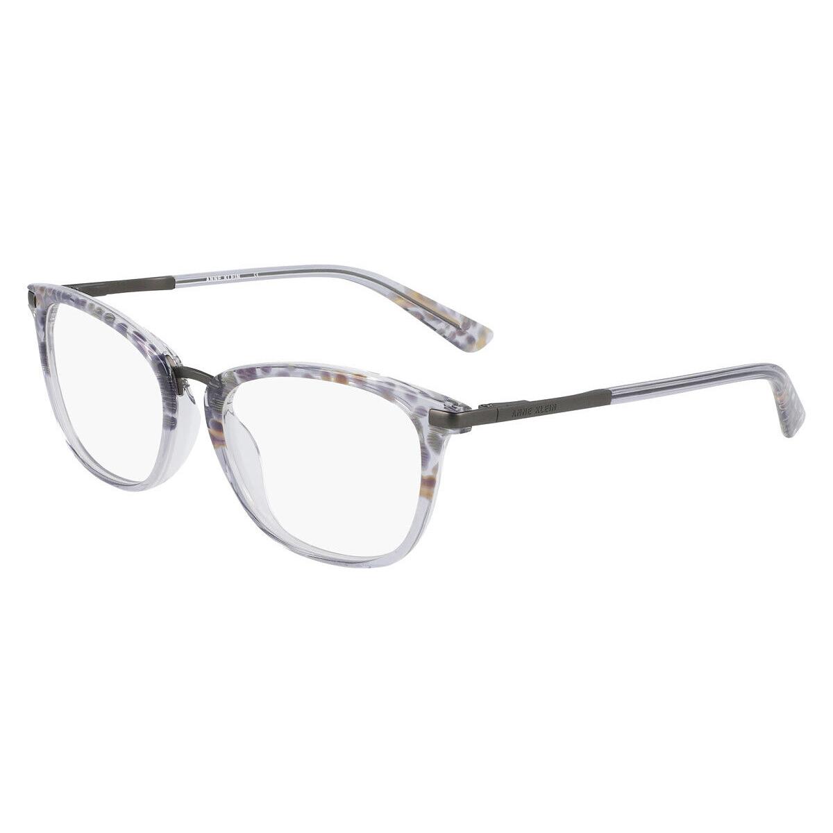 Anne Klein AK5089 Eyeglasses Women Gray Animal Cat Eye 52mm