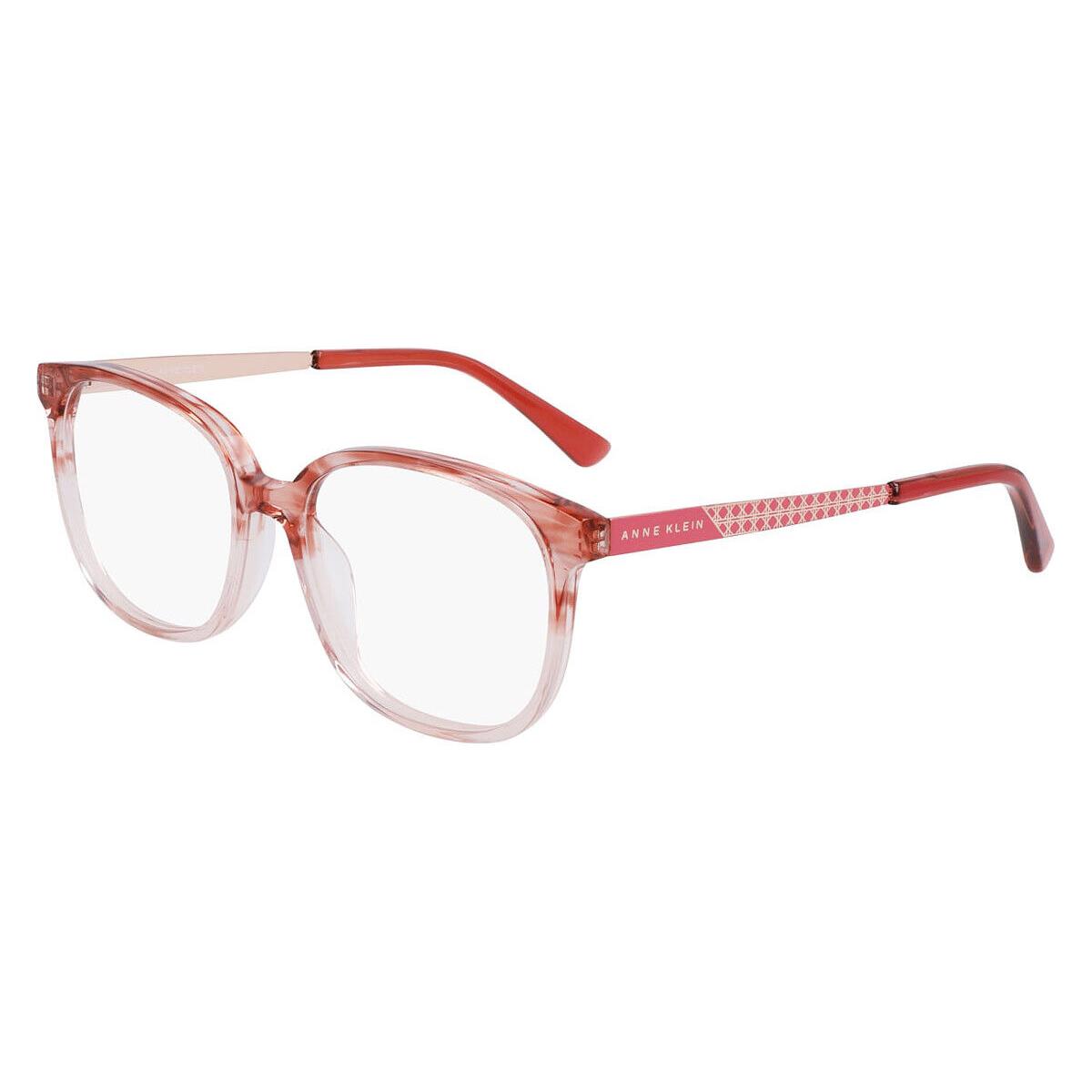 Anne Klein AK5109 Eyeglasses Women Blush Gradient Square 53mm