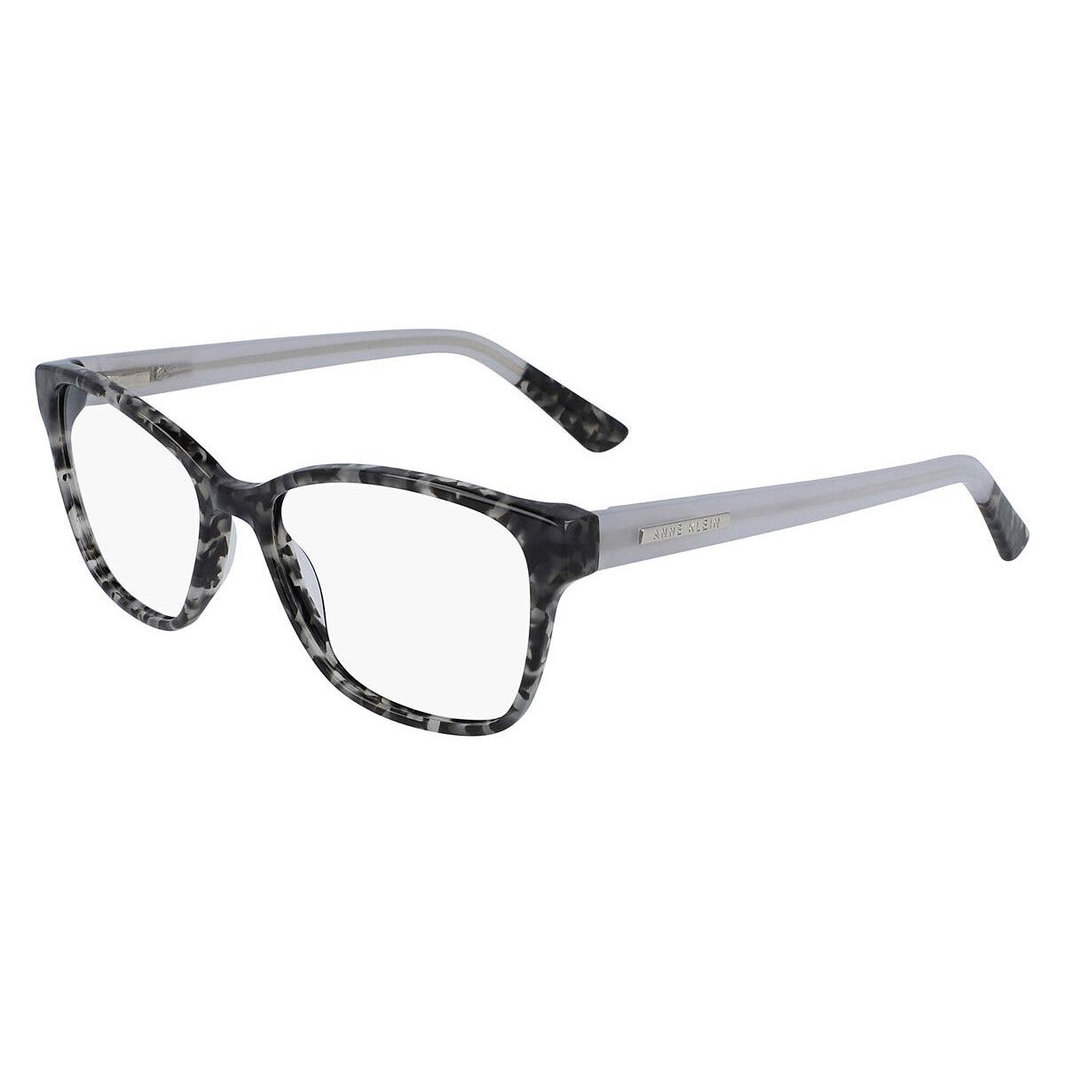 Anne Klein AK5078 Eyeglasses Women Black Tortoise Square 52mm