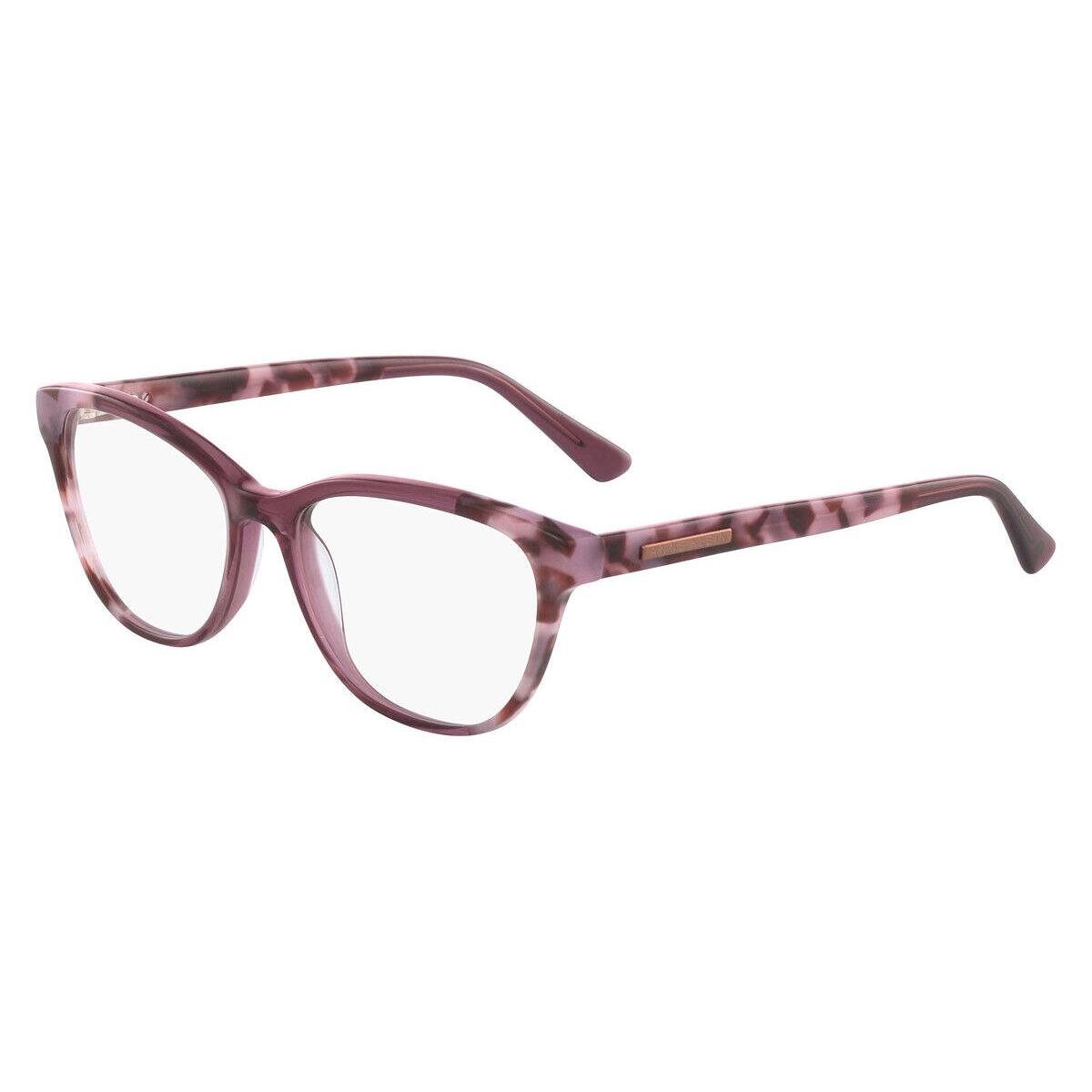 Anne Klein AK5069 Eyeglasses Women Plum Rectangle 53mm