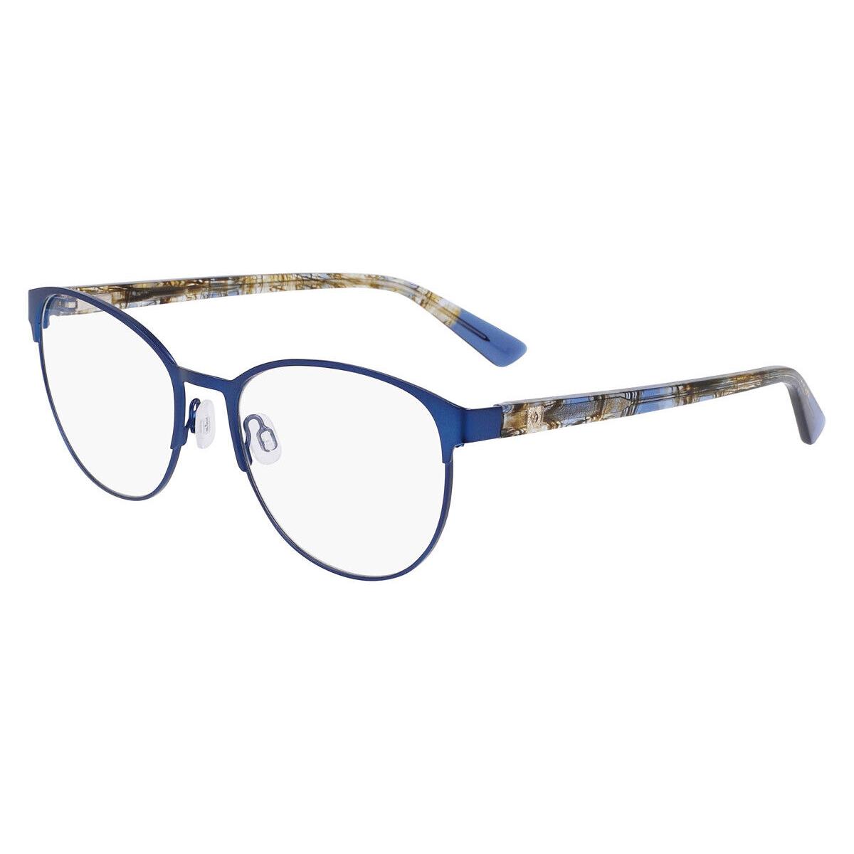 Anne Klein AK5097 Eyeglasses Women Navy Oval 53mm