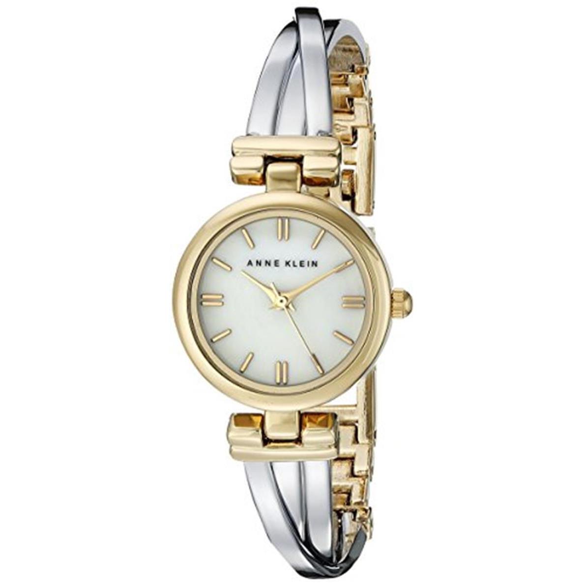 Anne Klein Women`s AK/1171MPTT Two-tone Bangle Watch