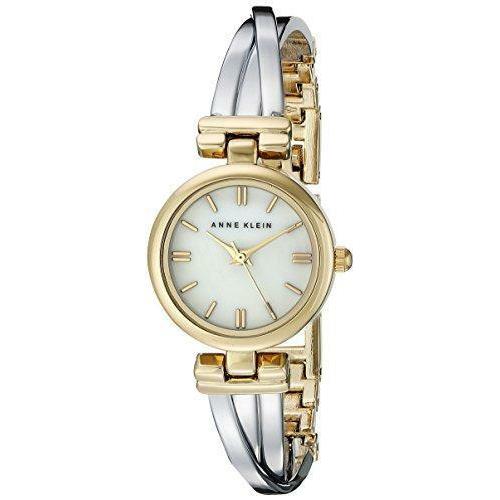 Anne Klein Women`s AK/1171MPTT Two-tone Bangle Watch