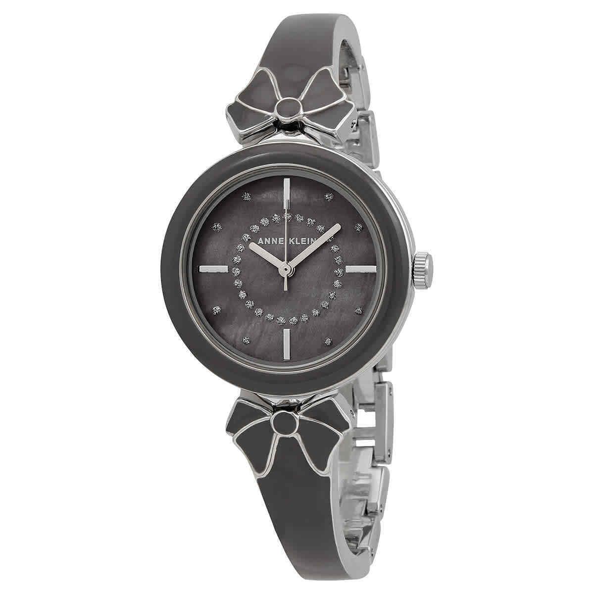 Anne Klein Trend Quartz Crystal Ladies Watch 3299-GYSV