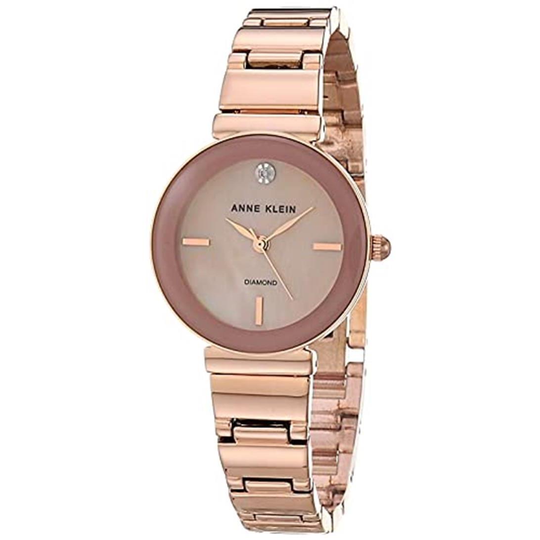 Anne Klein Women`s Diamond Dial Bracelet Watch