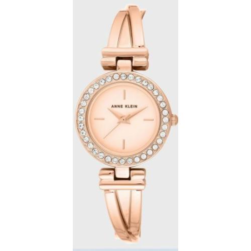 Anne Klein Women`s Rose Gold Metal Watch AK/3404RGST