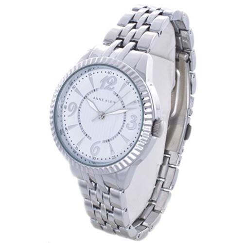 Anne Klein Womens Silver Tone Bracelet Watch 1340