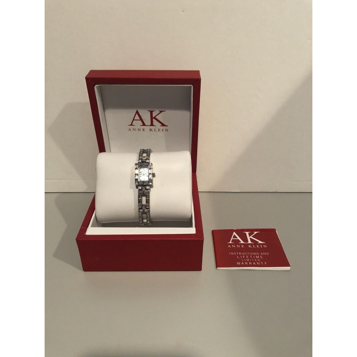 Anne Klein Crystal Accented Watch IN Box