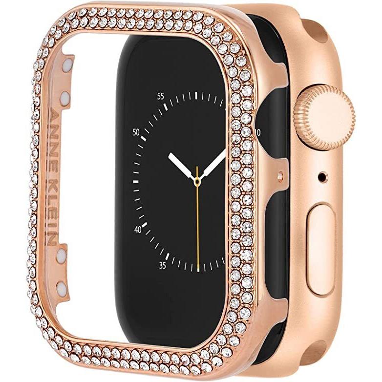 Anne Klein Crystal Protective Rose Gold Bumper For 44 mm Apple Watch 1617605