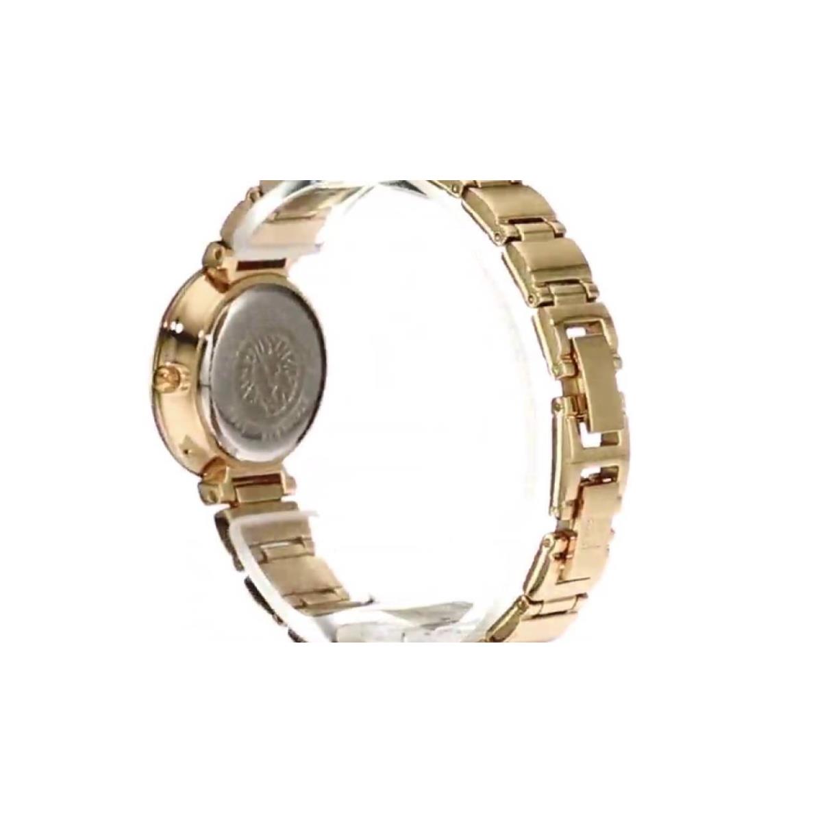 Anne Klein Gold Tone S/steel Mop Dial Diamond Bracelet Watch AK/2434CHGB