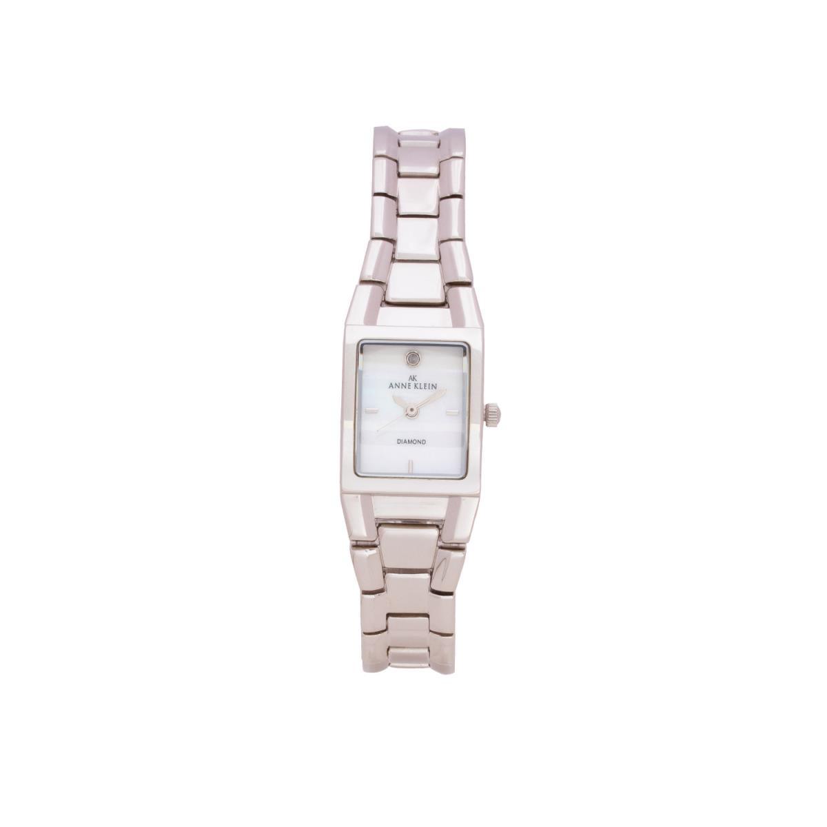 Anne Klein Women`s 22 mm Mother of Pearl Stainless Steel Watch 10-7255MPSV