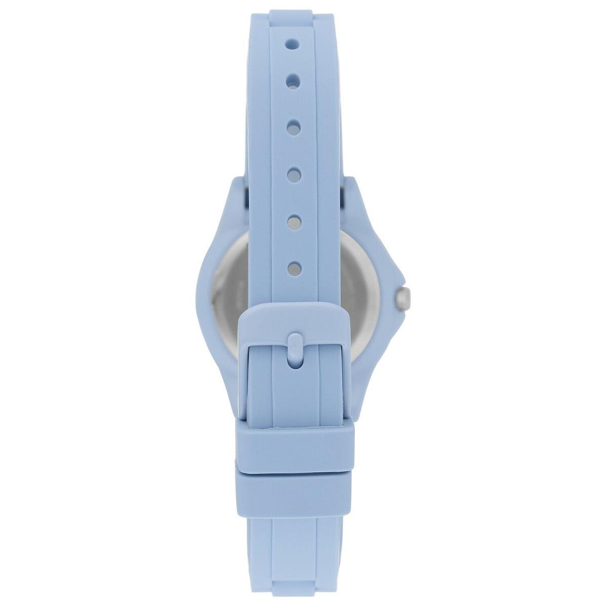 Anne Klein Women`s Light Blue Silicone Strap Watch 29mm 2218