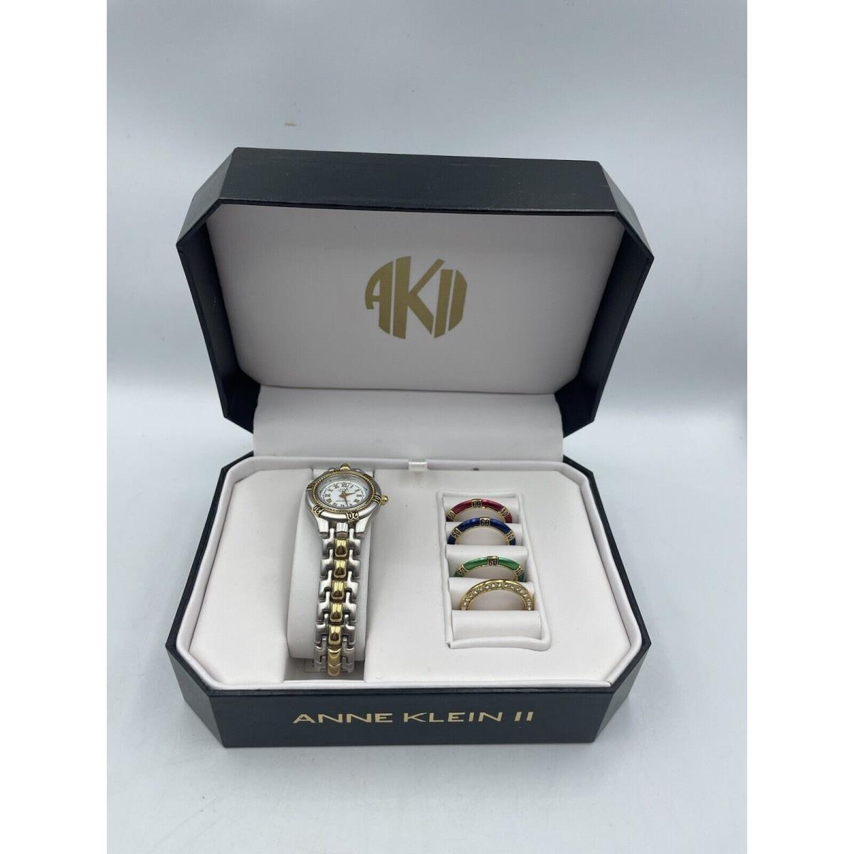 Anne Klein II Adjustable Watch Set 10/2231XXST with Box/ Tags