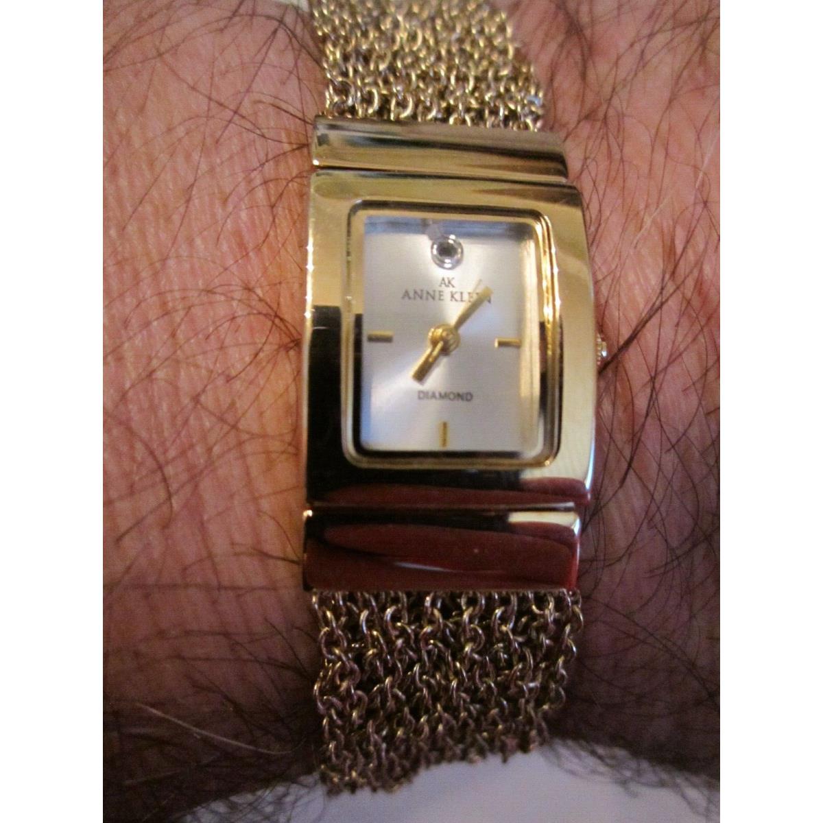 Anne Klein Elegant Watch with Diamond Ladies - OFC-13