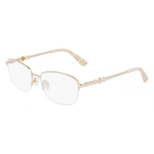 Anne Klein Eyeglasses AK5111710 Gold Stainless Steel 51-16-140