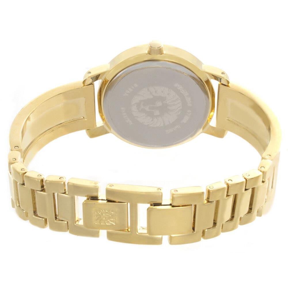 Anne Klein AK/2812LPGB Pearl Dial Gold Tone Metal Bracelet Womens Watch 32mm