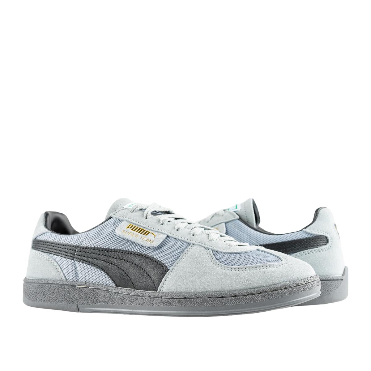 Puma Super Team OG Men`s Sneakers - Cool Mid Gray-Puma Black