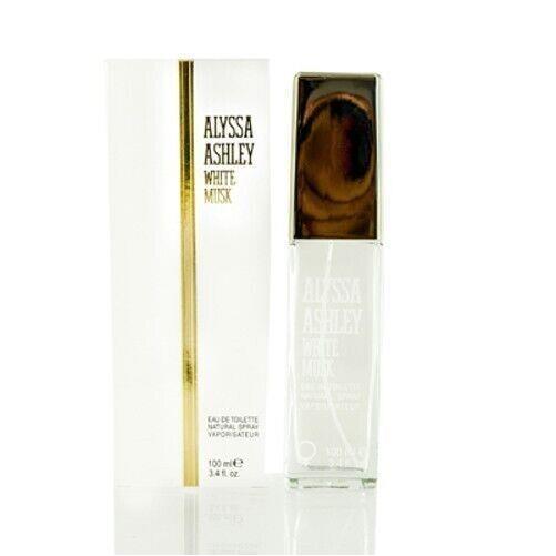 CS Alyssa Ashley White Musk/alyssa Ashley Edt Spray 3.4 Oz 100 Ml W