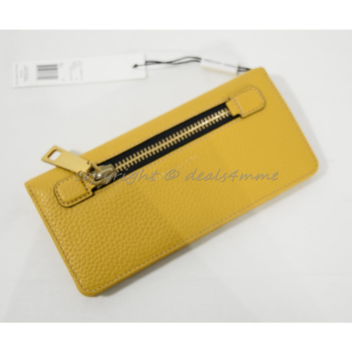 Marc By Marc Jacobs M0008451 Gotham Leather Open Face Wallet Rustic Yellow