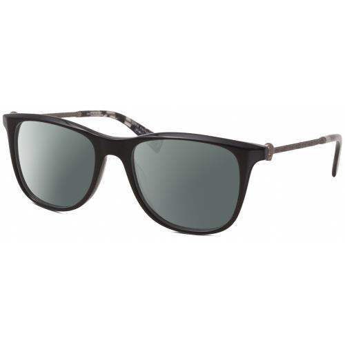 John Varvatos V418 Unisex Polarized Sunglasses Black Gunmetal Skulls 52mm 4 Opt