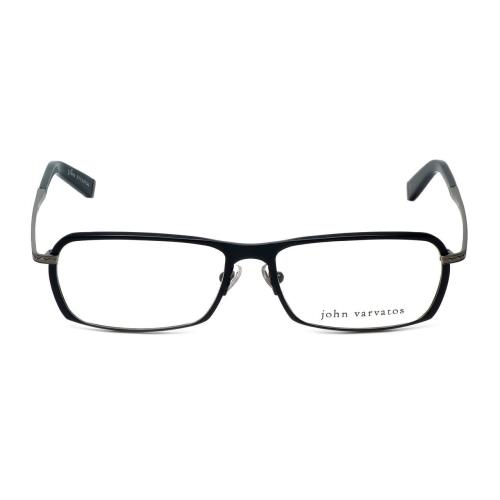 John Varvatos Designer Reading Glasses V136 in Black 55mm