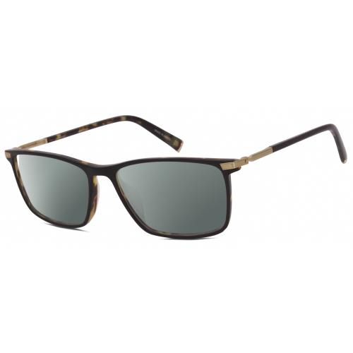 John Varvatos V408 Unisex Polarized Sunglasses Black Tortoise Gold 58mm 4 Option Smoke Grey Polar