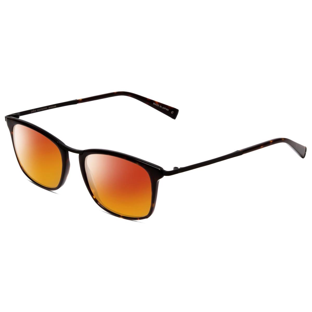 John Varvatos V375 Classic Designer Polarized Sunglasses in Brown 53mm 4 Options