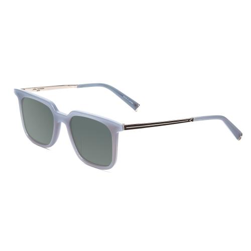 John Varvatos V521 Unisex Polarized Sunglasses 4 Options Storm Crystal Blue 52mm Smoke Grey Polar