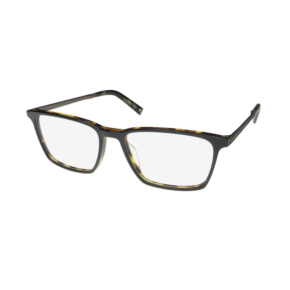 John Varvatos V402 Eyeglass Frame/glasses Made IN Japan Adult Sized Black / Tortoise