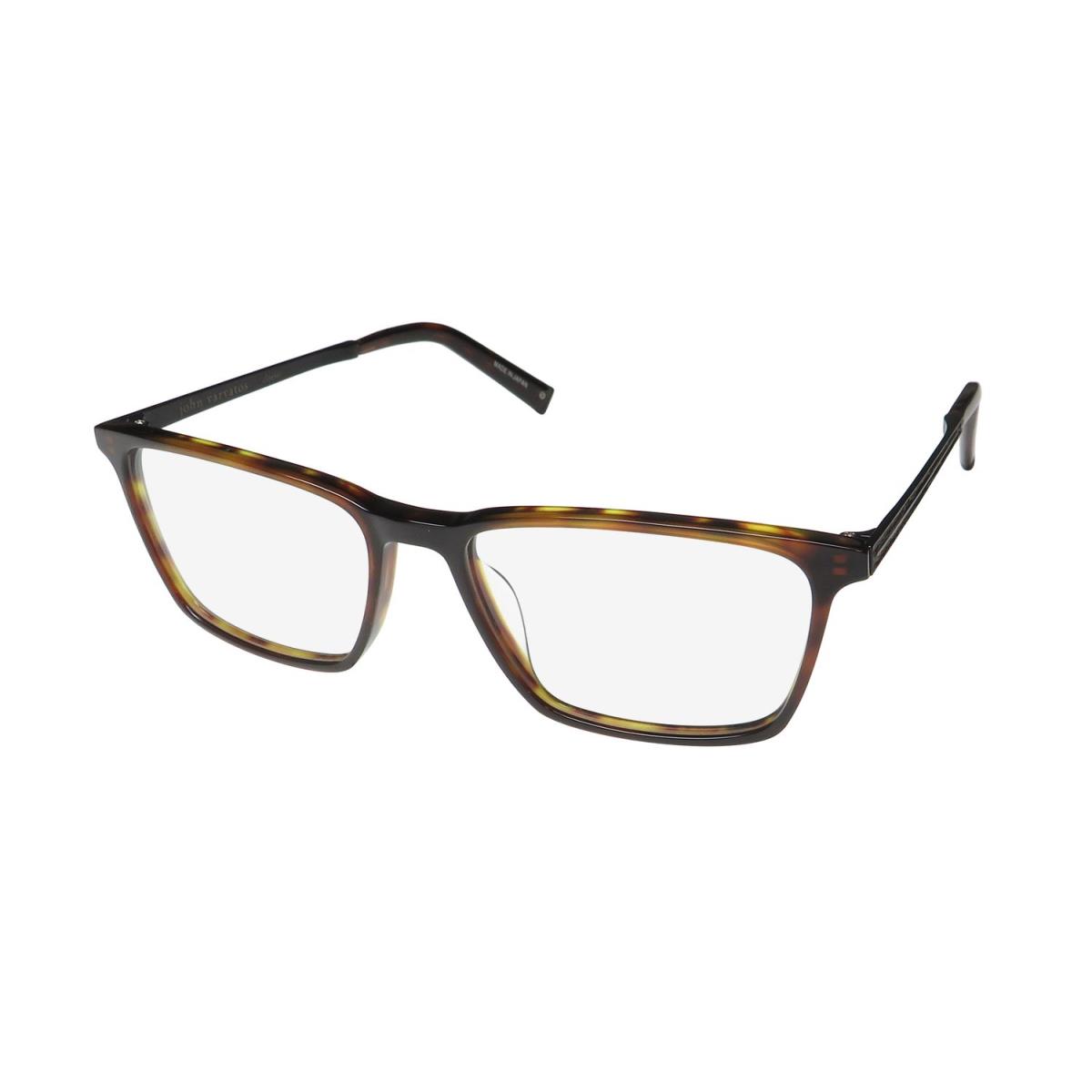 John Varvatos V402 Eyeglass Frame/glasses Made IN Japan Adult Sized Brown