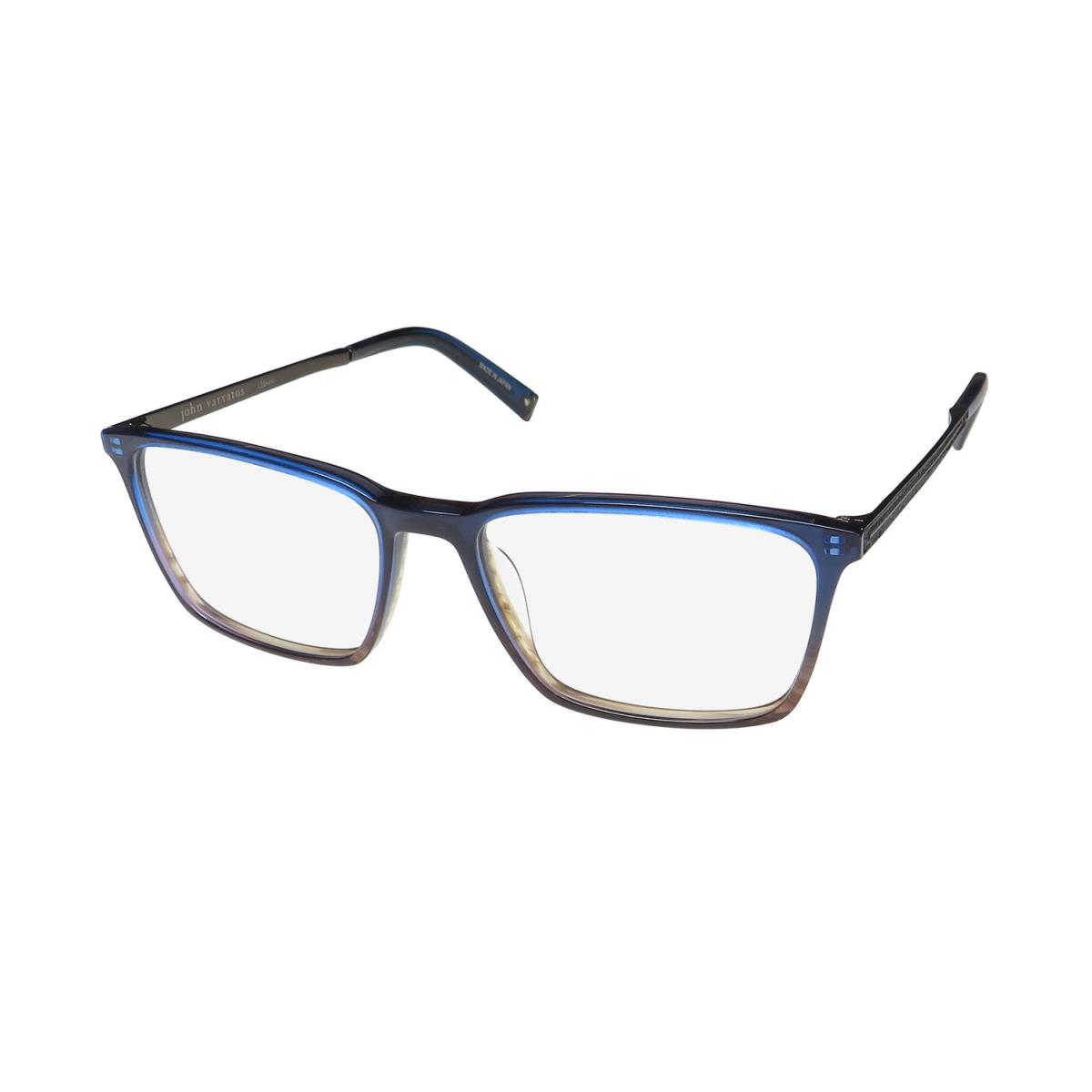 John Varvatos V402 Eyeglass Frame/glasses Made IN Japan Adult Sized Navy Gradient