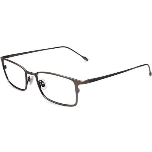 John Varvatos Eyeglasses V147 52mm Gunmetal Titanium - Made in Japan - Frame: Brushed Gunmetal