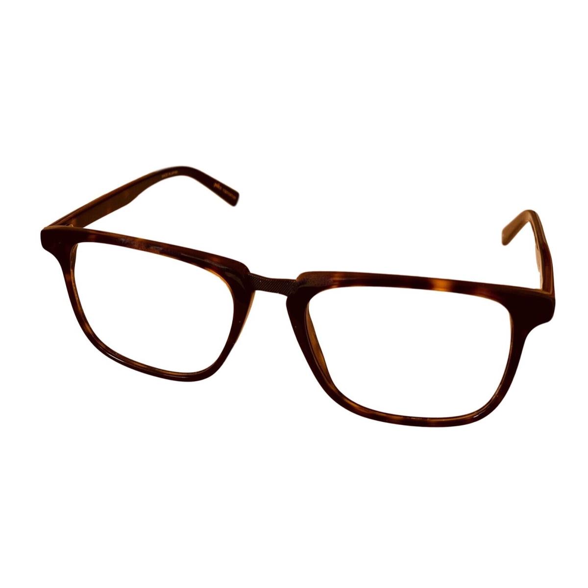 John Varvatos Mens Ophthalmic Eyeglass Plastic Square Frame V373 Tortoise 54mm - Brown, Frame: Tortoise, Lens: Clear dummy