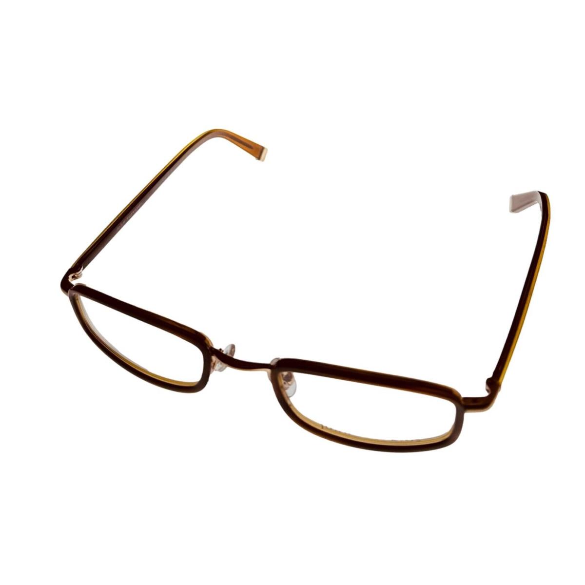 John Varvatos Rectangle Mens Brown Eyewear Plastic Frame V317 50mm