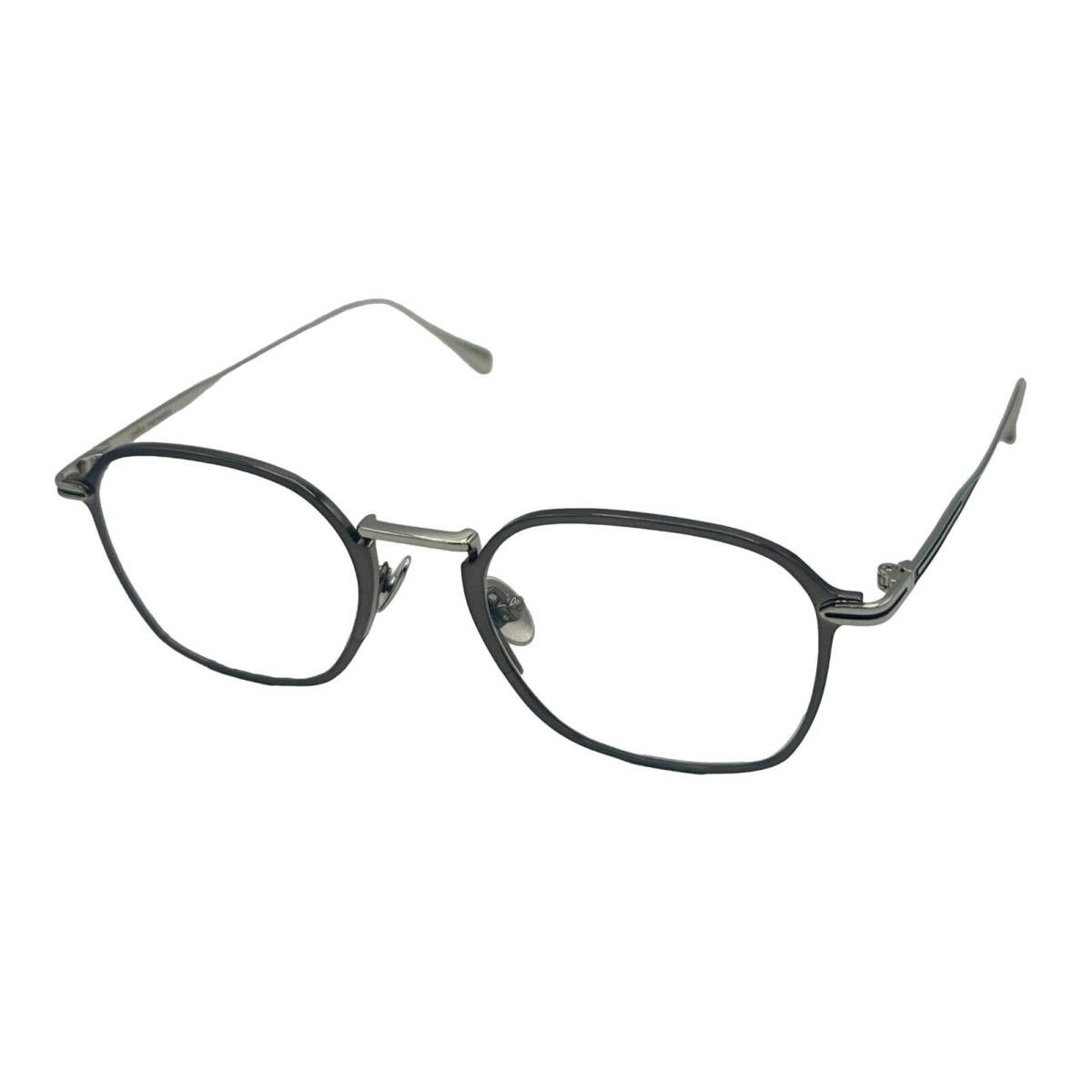 John Varvatos Square Titanium Metal Mens Eyewear Frame V180 Gunmetal 49mm