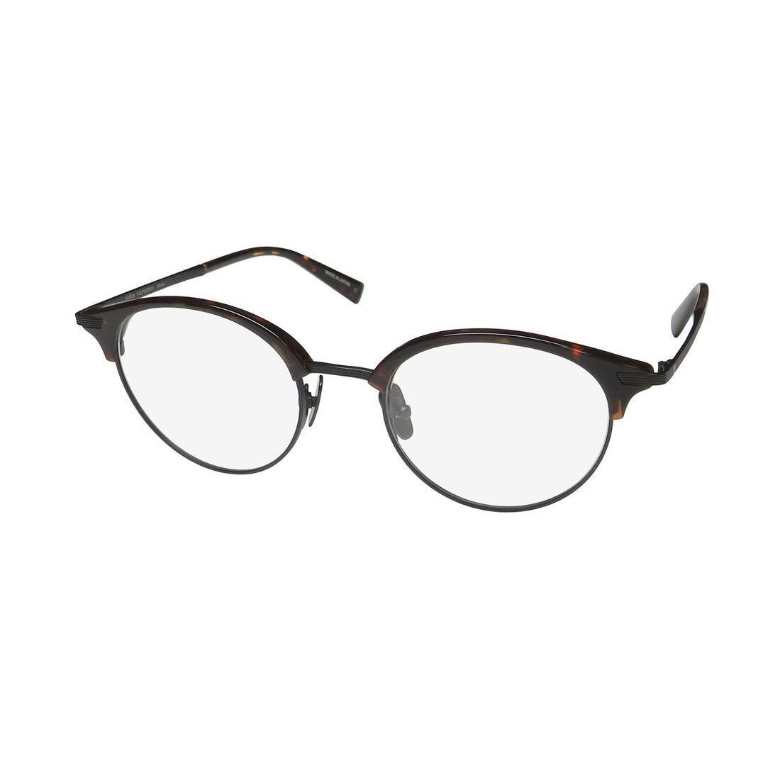 John Varvatos V407 Eyeglass Frame 50-20-145 Oval Metal Plastic Full-rim