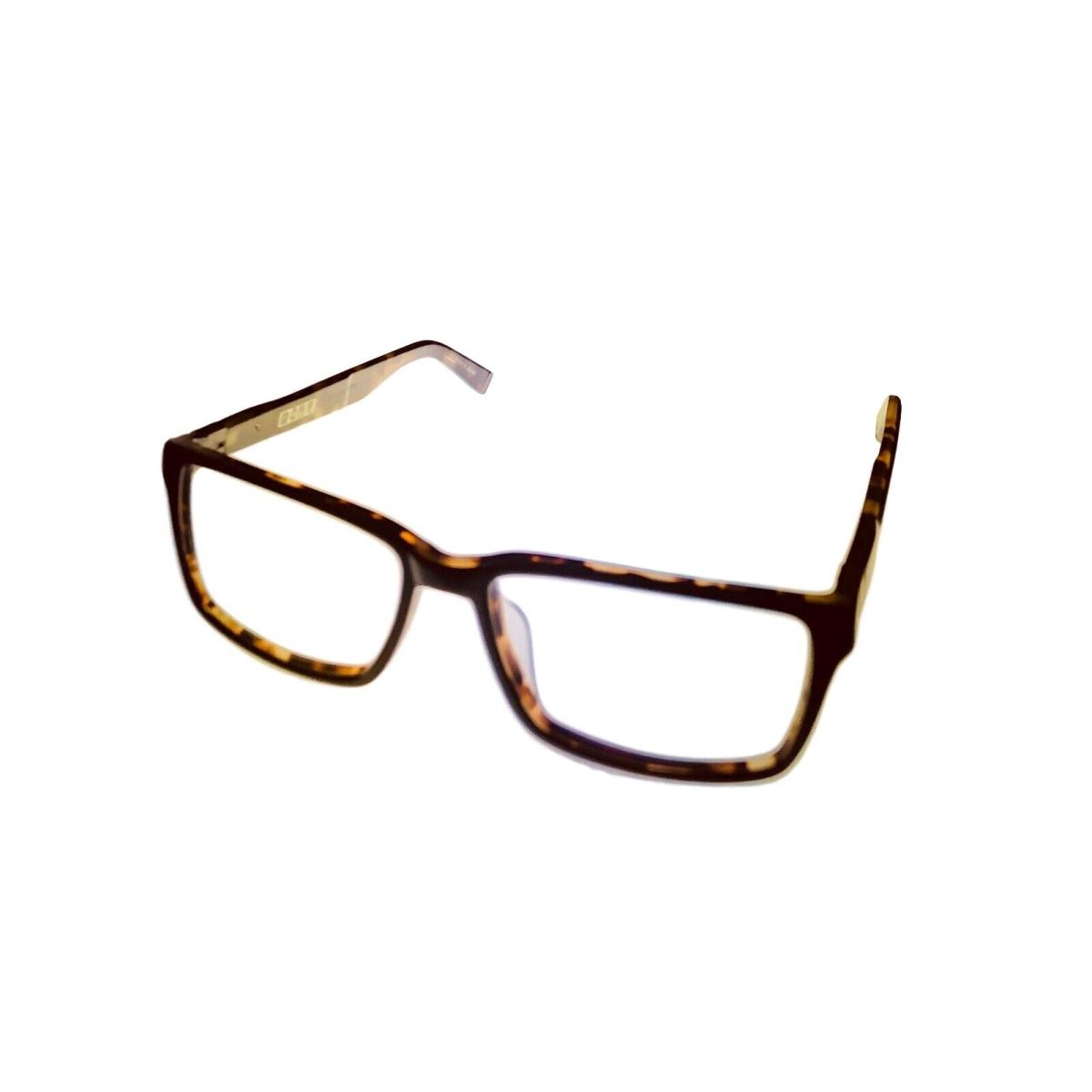 John Varvatos Eyeglasses Rectangle Mens Brown Eyewear Frame V364. 53mm